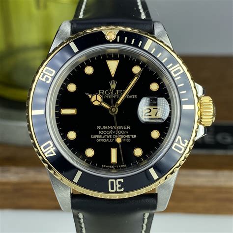 rolex submariner two tone vintage|rolex submariner two tone review.